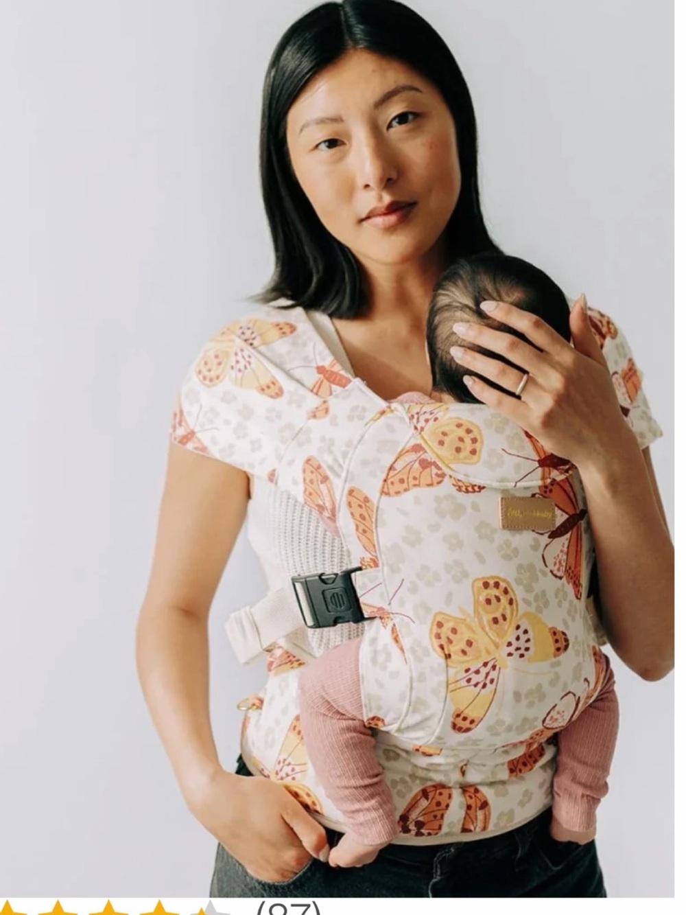The Pearl Wrap Newborn Carrier